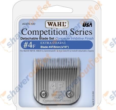 Wahl Competition Series Size 4F Clipper Replacement Blade Images
