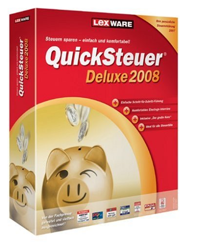 Childrens Toyshop  Software : QuickSteuer Deluxe 2008 (V. 14.00)