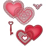 Spellbinders S5-204 Shapeabilities Lace Hearts Die Templates