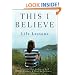 This I Believe: Life Lessons