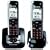 Panasonic Dect 6.0 Black Cordless Phone with Answering Machine and ChoiceMail (KX-TG7432B)