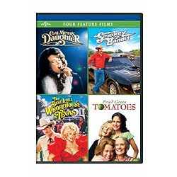 Coal Miner's Daughter / Smokey and the Bandit / The Best Little Whorehouse in Texas / Fried Green Tomatoes Four Feature Films