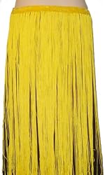 Gold Long Fringe Belt
