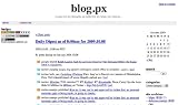 blog.px FULL FEED, it's a lot.