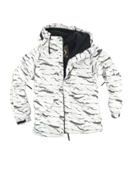 ililily Winter Overcoat Snowboard Jacket with Hood (jackets-014)