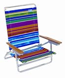 Rio Beach Designer High Back Chair (Sunset Stripe) Rio Beach Designer High Back Chair (Sunset Stripe)
