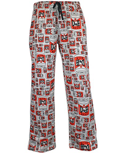 The Simpsons Mens Duff Beer Lounge Pants