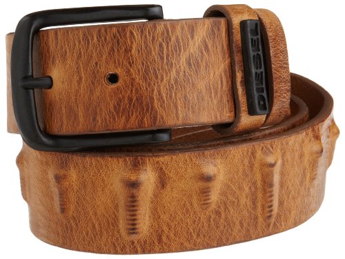 Diesel Men’s Vokyo Belt,Tan