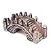 TOOGOO(R) Bridge Miniature Fairy Garden Terrarium Doll House Figurine Statue Home Decor Ornament Brown