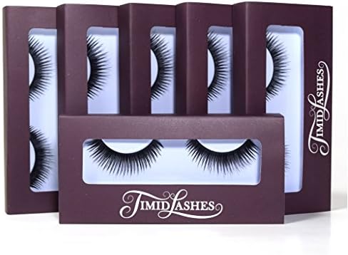 Arya by Timid Lashes | Six-Pack Premium Quality False Eyelashes
