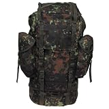 MFH Rucksack Bw Gro� Mod, flecktarn, 65 lvon "Army Style"