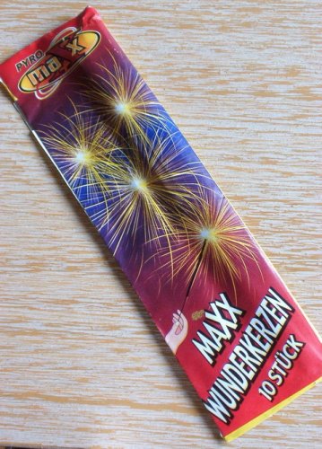 Wunderkerzen Standard, 10 Päckchen/ 100 Wunderkerzen