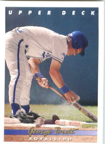 1993 Upper Deck # 56 George Brett Kansas City Royals Baseball Card