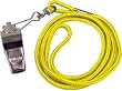 Lanyards - Yellow with whistle - Timing Aids - Set of Four