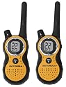 Motorola T8500 Talkabout 2-Way Radios with Rechargeable Pack, NOAA Weather Alerts and Vibrate