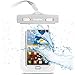 DandyCase Waterproof Case for Apple iPhone 4, 4S - Also Works with iPod Touch 3, 4, iPhone 3G, 3GS, & Other Smartphones - IPX8 Certified to 100 Feet [Retail Packaging by DandyCase] (White)