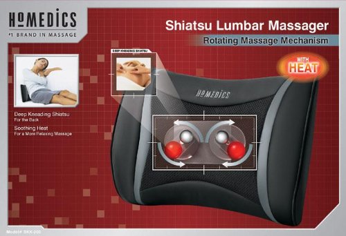 Homedics Deluxe Shiatsu Lumbar Massager with Heat