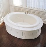 MTI MTDS-39 Retreat Whirlpool Bath - White