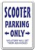 SCOOTER PARKING ~Sign~ redneck hillbilly nickname gift