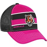 Reebok Cincinnati Bengals Women's Breast Cancer Awareness Trucker Hat Adjustable