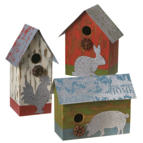 Set of 3 Farm Handle Decoration