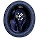 Peter Grimm Mens Navy Blue Depp Fedora Hat (XXL)