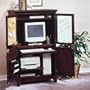 Home Styles Furniture Solid Hardwood Computer Armoire in Coffee
