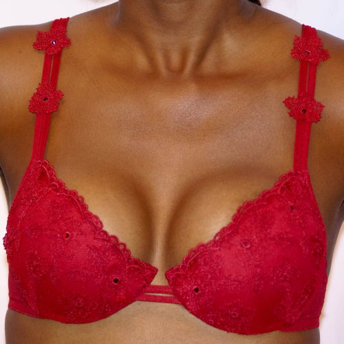 Verde Veronica Ricamo Super Pose Push Up Bra