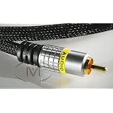 Mediabridge - Digital Audio Coaxial Cable with Sleeve - 3ft