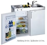 Bauknecht MKV 1117-L Mini-K�che / EEK: A / Energieverbrauch: 230 kWh/Jahr / K�hlen: 114 Liter / Gefrieren: 16 Liter