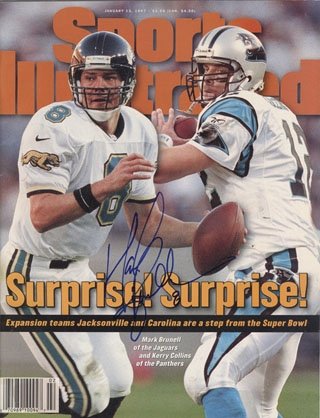 Mark Brunell Autographed/Hand Signed January 13, 1997 Sports Illustrated Magazine