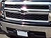 Billet Bowtie Front Insert Emblem - Black 14-15 Silverado 1500, 15-18 2500HD/3500HD Regular Cab/Double Cab/Crew Cab