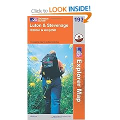 Luton and Stevenage (Explorer Maps) (OS Explorer Map)