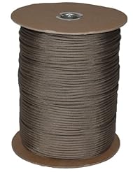 Home Improvement: T.W . Evans Cordage 6510DT Para cord 1000-Feet Spool, Desert Tan - T.W . Evans Cordage Co.