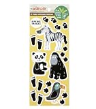 My Wild Life Fuzzy Stickers-Making Tracks