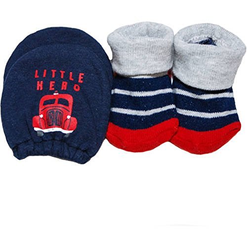 Carter'sChild of Mine Little Hero mitten & bootie set