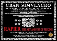 Rapier: The Art and Use of Fencing by Ridolfo Capo Ferro