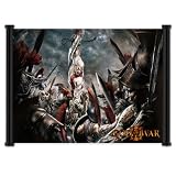 God of War 3 Videogame Wall Scroll Fabric Poster: 42 x 32 inches