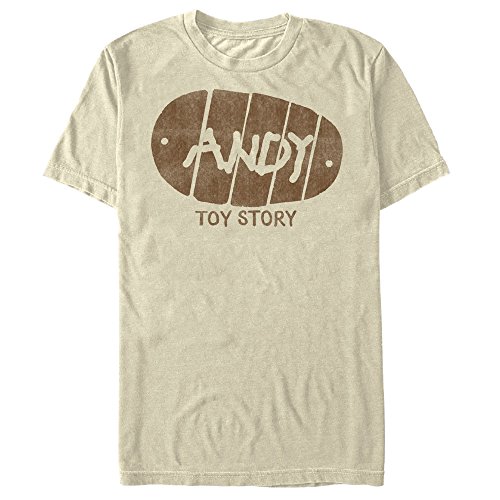 Disney Men's Toy Story Andy Boot Graphic T-Shirt