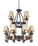 1-391-12-36 Savoy House Lighting Conestoga Dining Chandelier Light