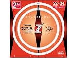 東芝 27形+34形　丸形スリム蛍光灯（電球色）ネオスリムZ FHC2734ELZ2P(TO)