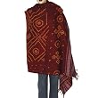 Indian Shawls Tie Dye Wool Accessory 80 x 35 inches