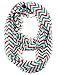 Caramel Cantina Soft Chevron Sheer Infinity Scarf