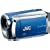 JVC Everio MS120 Dual Flash Camcorder (Blue)