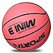 Stylife 5inch Mini Basketball for Kids, Inflatable Ball Environmental Protection Material,Soft and Bouncy,Colors Varied (Pink)