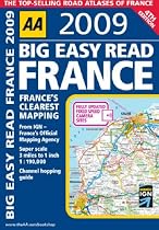 AA Big Easy Read France (AA Atlases and Maps)