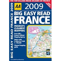 AA Big Easy Read France (AA Atlases and Maps)