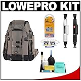 Lowepro Pro Trekker 400 AW Digital SLR Camera Backpack Case (Black/Mica) +  ....