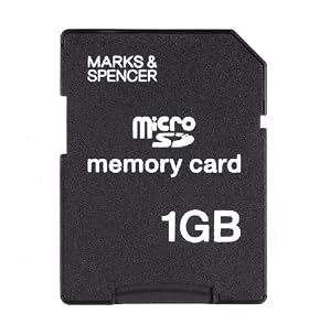M&S 1GB Micro SD Memory Card