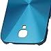 Blue Fashion New Ultra Thin Brushed Aluminium Metal Case Cover for Samsung Galaxy S4 I9500 Luxury Ultra-thin Pc + Compact Disk Metal Case Cover for S4